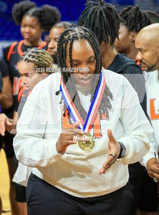 Lancaster vs. Westlake (UIL 6A D2 Girls Basketball Final Medal Ceremony)
