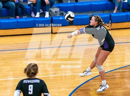 Thumbnail 2 in Roncalli vs Brownsburg (IHSAA 4A Regional Semifinal) photogallery.
