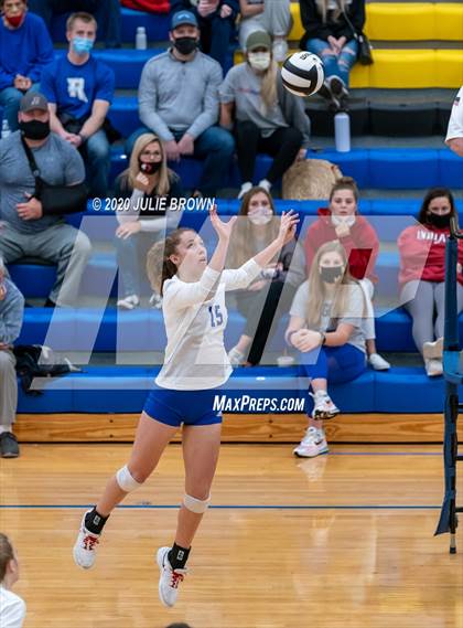 Thumbnail 2 in Roncalli vs Brownsburg (IHSAA 4A Regional Semifinal) photogallery.