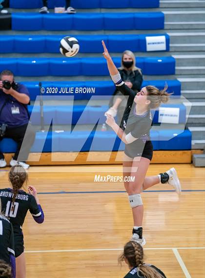 Thumbnail 1 in Roncalli vs Brownsburg (IHSAA 4A Regional Semifinal) photogallery.
