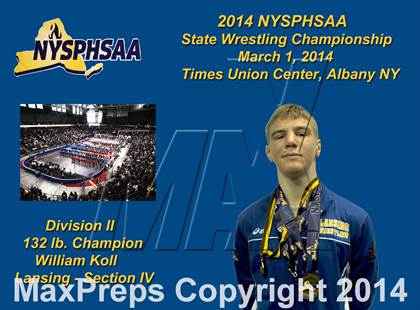 Thumbnail 1 in NYSPHSAA Championships (Division 2 Awards, Podiums) photogallery.