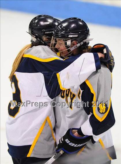Thumbnail 3 in North Haven vs. Simsbury (CCGHL Final) photogallery.