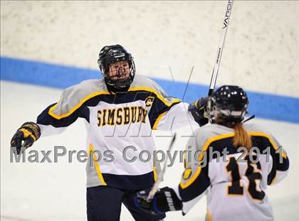 Thumbnail 1 in North Haven vs. Simsbury (CCGHL Final) photogallery.