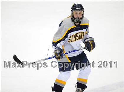 Thumbnail 3 in North Haven vs. Simsbury (CCGHL Final) photogallery.