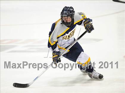Thumbnail 3 in North Haven vs. Simsbury (CCGHL Final) photogallery.