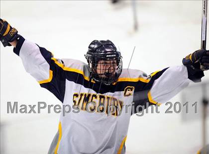 Thumbnail 1 in North Haven vs. Simsbury (CCGHL Final) photogallery.