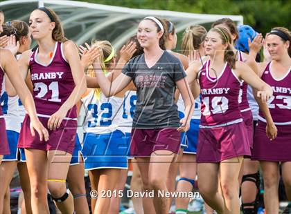 Thumbnail 2 in Old Lyme vs Granby Memorial (CIAC Class S Semifinal) photogallery.