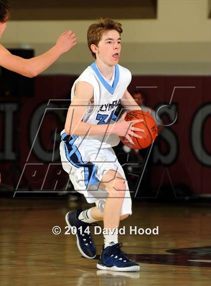 Thumbnail 2 in Olympia vs. JW North (MaxPreps Holiday Classic) photogallery.