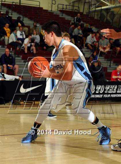 Thumbnail 2 in Olympia vs. JW North (MaxPreps Holiday Classic) photogallery.