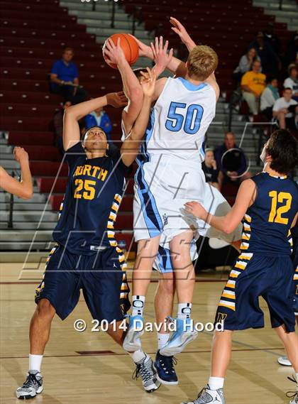 Thumbnail 2 in Olympia vs. JW North (MaxPreps Holiday Classic) photogallery.