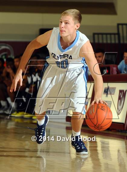 Thumbnail 3 in Olympia vs. JW North (MaxPreps Holiday Classic) photogallery.