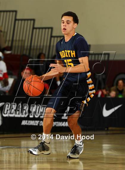 Thumbnail 1 in Olympia vs. JW North (MaxPreps Holiday Classic) photogallery.