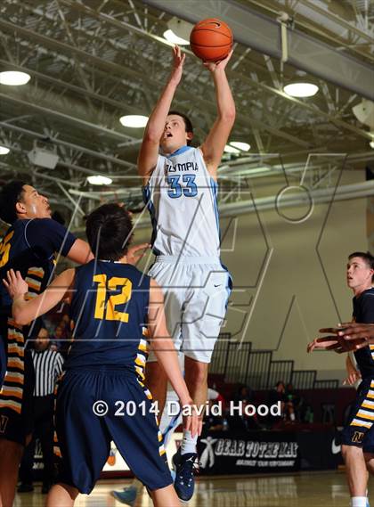 Thumbnail 2 in Olympia vs. JW North (MaxPreps Holiday Classic) photogallery.