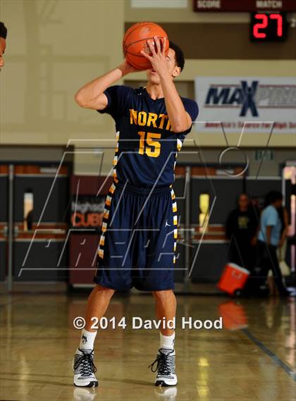 Thumbnail 2 in Olympia vs. JW North (MaxPreps Holiday Classic) photogallery.