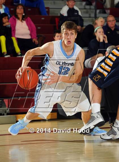 Thumbnail 2 in Olympia vs. JW North (MaxPreps Holiday Classic) photogallery.