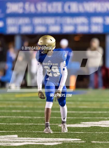 Thumbnail 3 in Brentwood vs. Independence (TSSAA Division 1 2nd Round Playoff) photogallery.