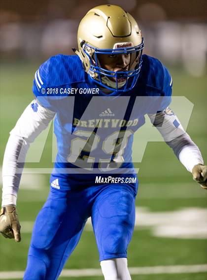 Thumbnail 2 in Brentwood vs. Independence (TSSAA Division 1 2nd Round Playoff) photogallery.