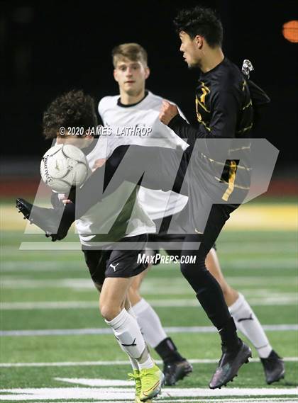 Thumbnail 2 in Churchville Chili @ Greece Athena  (NYSPHSAA Section 5 Class A Quarterfinal) photogallery.