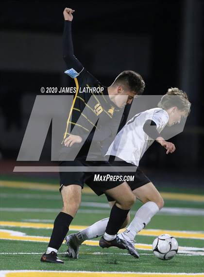 Thumbnail 1 in Churchville Chili @ Greece Athena  (NYSPHSAA Section 5 Class A Quarterfinal) photogallery.
