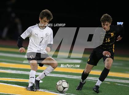 Thumbnail 2 in Churchville Chili @ Greece Athena  (NYSPHSAA Section 5 Class A Quarterfinal) photogallery.
