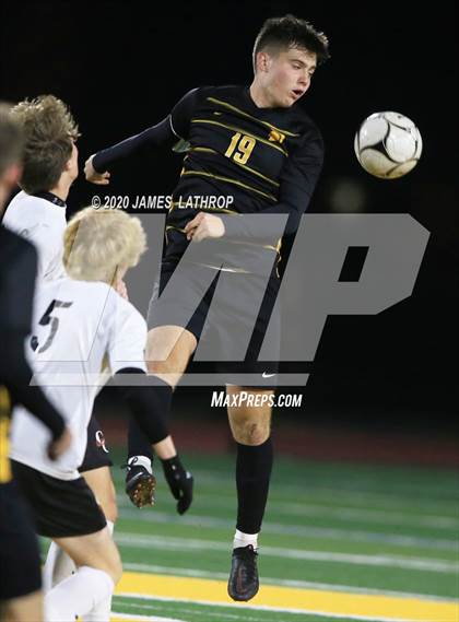 Thumbnail 2 in Churchville Chili @ Greece Athena  (NYSPHSAA Section 5 Class A Quarterfinal) photogallery.