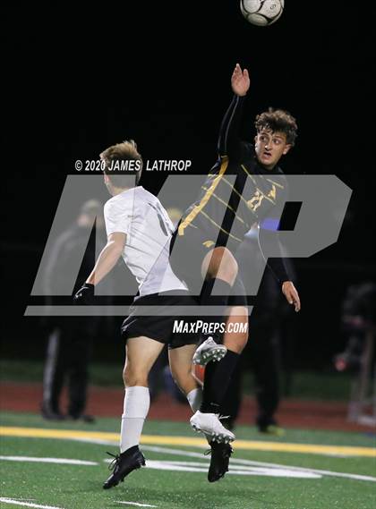 Thumbnail 1 in Churchville Chili @ Greece Athena  (NYSPHSAA Section 5 Class A Quarterfinal) photogallery.