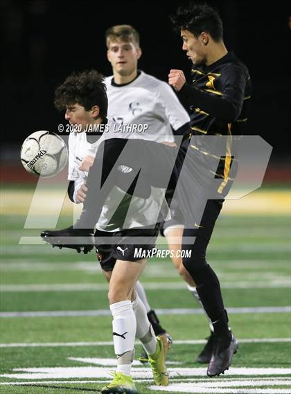 Thumbnail 3 in Churchville Chili @ Greece Athena  (NYSPHSAA Section 5 Class A Quarterfinal) photogallery.