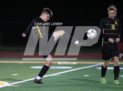 Thumbnail 2 in Churchville Chili @ Greece Athena  (NYSPHSAA Section 5 Class A Quarterfinal) photogallery.