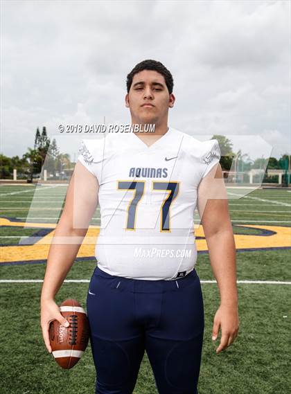 Thumbnail 1 in St. Thomas Aquinas (Preseason Early Contenders Photo Shoot)  photogallery.