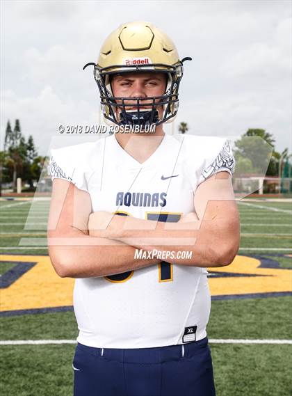 Thumbnail 1 in St. Thomas Aquinas (Preseason Early Contenders Photo Shoot)  photogallery.