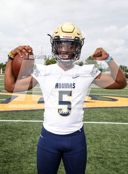 Thumbnail 3 in St. Thomas Aquinas (Preseason Early Contenders Photo Shoot)  photogallery.