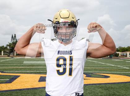Thumbnail 3 in St. Thomas Aquinas (Preseason Early Contenders Photo Shoot)  photogallery.
