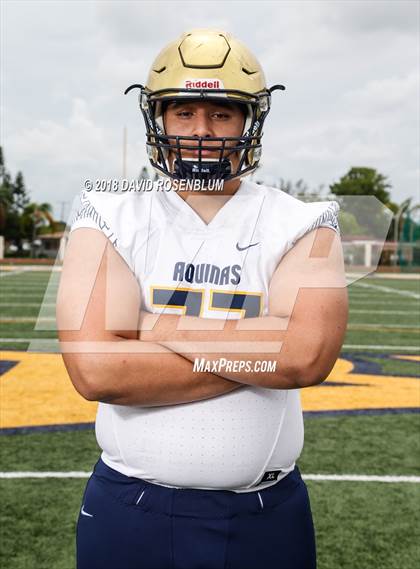 Thumbnail 2 in St. Thomas Aquinas (Preseason Early Contenders Photo Shoot)  photogallery.