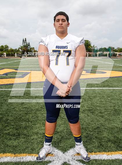 Thumbnail 1 in St. Thomas Aquinas (Preseason Early Contenders Photo Shoot)  photogallery.