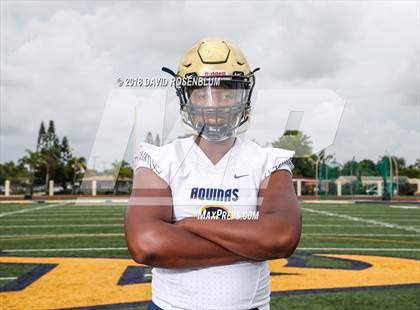 Thumbnail 1 in St. Thomas Aquinas (Preseason Early Contenders Photo Shoot)  photogallery.