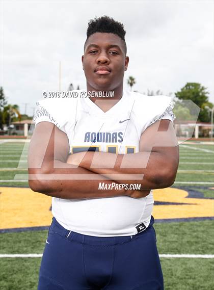 Thumbnail 3 in St. Thomas Aquinas (Preseason Early Contenders Photo Shoot)  photogallery.