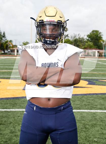 Thumbnail 2 in St. Thomas Aquinas (Preseason Early Contenders Photo Shoot)  photogallery.