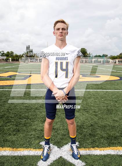 Thumbnail 1 in St. Thomas Aquinas (Preseason Early Contenders Photo Shoot)  photogallery.