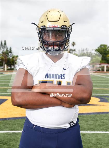 Thumbnail 2 in St. Thomas Aquinas (Preseason Early Contenders Photo Shoot)  photogallery.