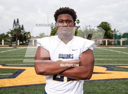 Thumbnail 1 in St. Thomas Aquinas (Preseason Early Contenders Photo Shoot)  photogallery.