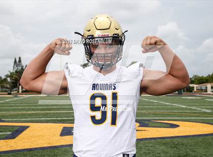 Thumbnail 1 in St. Thomas Aquinas (Preseason Early Contenders Photo Shoot)  photogallery.