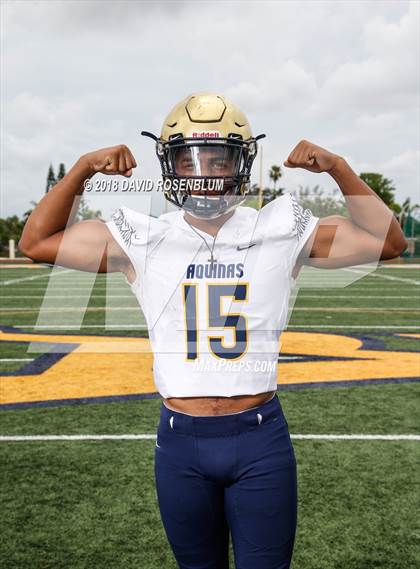 Thumbnail 1 in St. Thomas Aquinas (Preseason Early Contenders Photo Shoot)  photogallery.