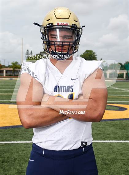 Thumbnail 2 in St. Thomas Aquinas (Preseason Early Contenders Photo Shoot)  photogallery.