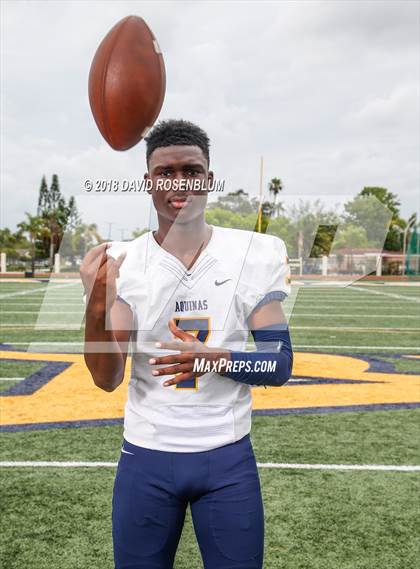 Thumbnail 1 in St. Thomas Aquinas (Preseason Early Contenders Photo Shoot)  photogallery.