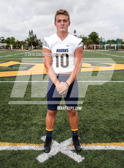 Thumbnail 1 in St. Thomas Aquinas (Preseason Early Contenders Photo Shoot)  photogallery.