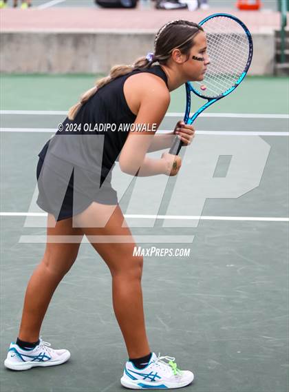 Thumbnail 2 in Randall vs Wills Point (UIL 4A Tennis Final) photogallery.