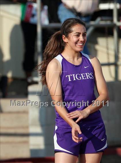 Thumbnail 2 in CIF NS Masters Track & Field Championships (Girls 1600 meters) photogallery.