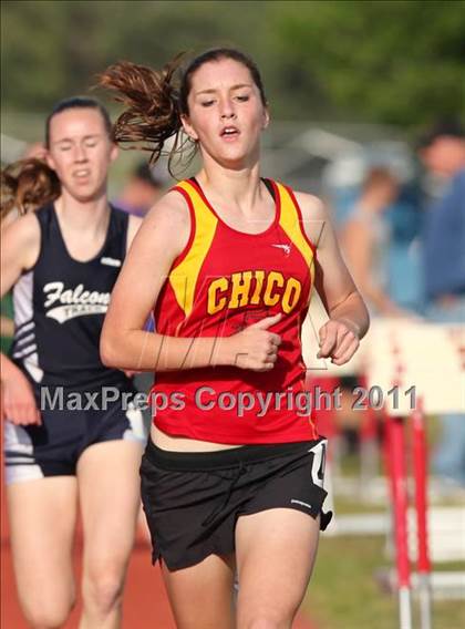 Thumbnail 2 in CIF NS Masters Track & Field Championships (Girls 1600 meters) photogallery.