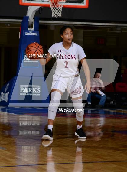 Thumbnail 1 in Ossining vs. Albertus Magnus (Slam Dunk Tournament) photogallery.