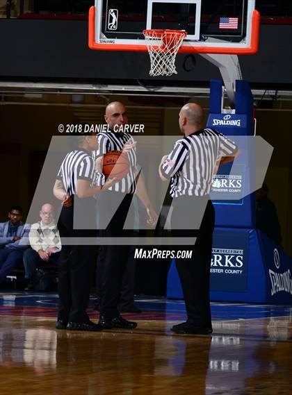 Thumbnail 1 in Ossining vs. Albertus Magnus (Slam Dunk Tournament) photogallery.